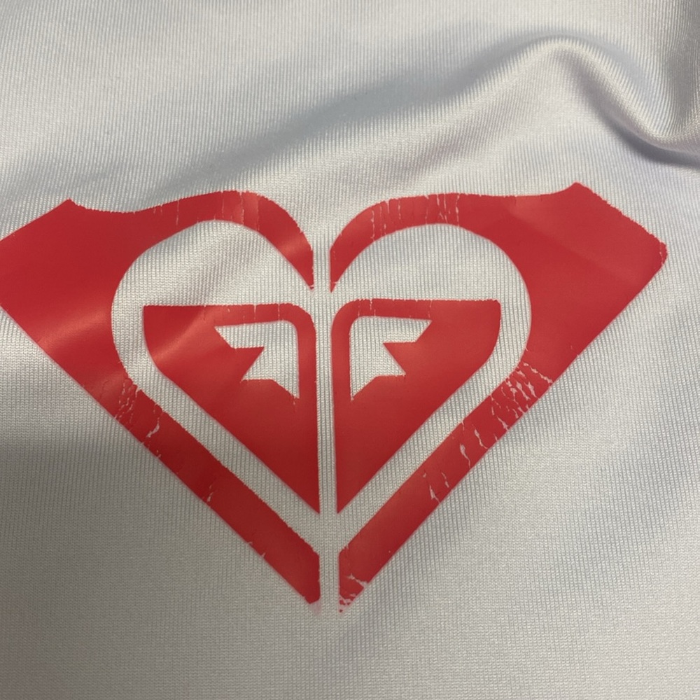 Girls Roxy long sleeve rashguard swim top - Picture 2 of 5